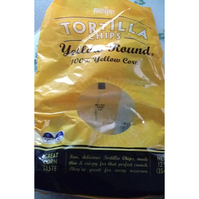 Tortilla Chips, Yellow Corn