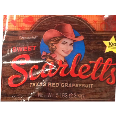 Sweet Scarletts Texas Red Grapefruit