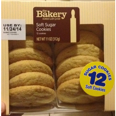 Calories in Soft Sugar Cookies from The Bakery