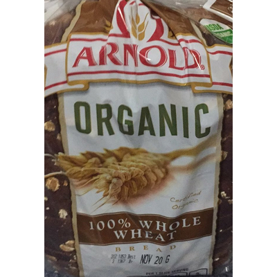 Organic 100% Whole Wheat Bread