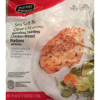 Sea Salt & Olive Oil Flavored Boneless, Skinless Chicken Breasts