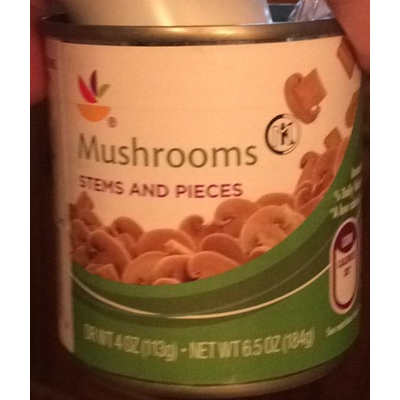 Mushrooms, Stems and Pieces