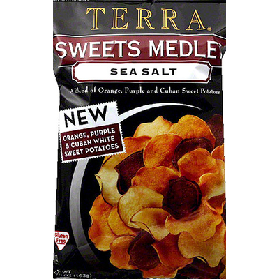 Sweets Medley Potato Chips, Sea Salt