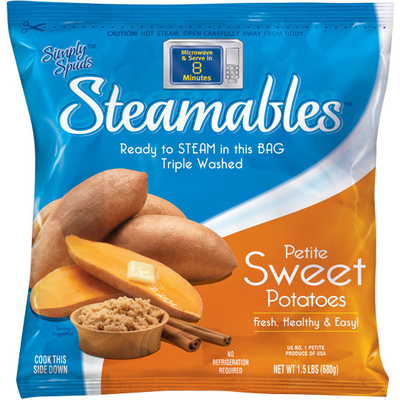 Steamables, Sweet Potatoes