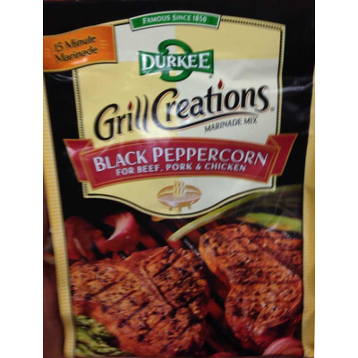 Grill Creations Marinade Mix, Black Peppercorn