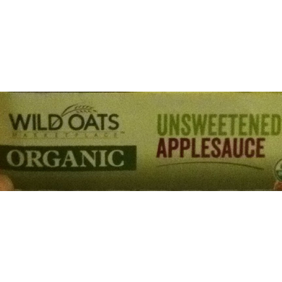 Organic Unsweetened Applesauce