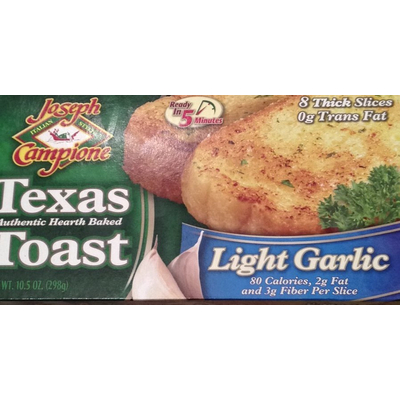 Texas Toast, Light Garlic
