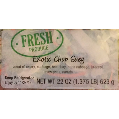 Exotic Chop Suey