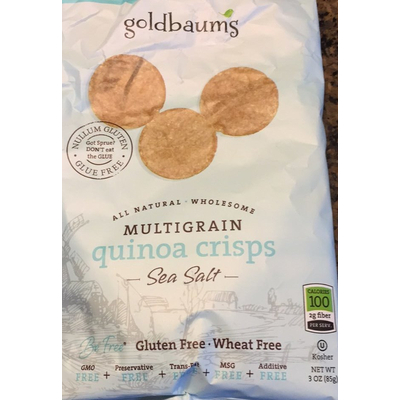 Sea Salt, Quinoa Crisps