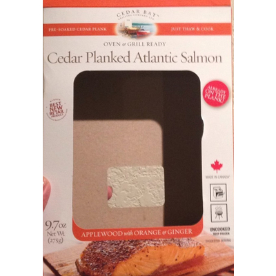 Cedar Planked Atlantic Salmon