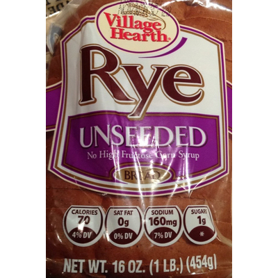 Rye Unseeded Bread