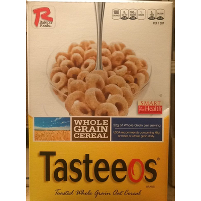 Tasteeos Whole Grain Oat Cereal