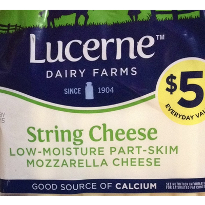 Part-Skim Mozzarella String Cheese