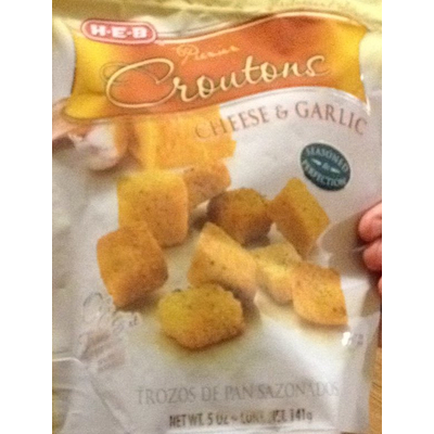 Croutons, Cheese & Garlic