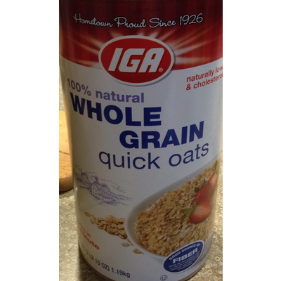 Whole Grain Quick Oats