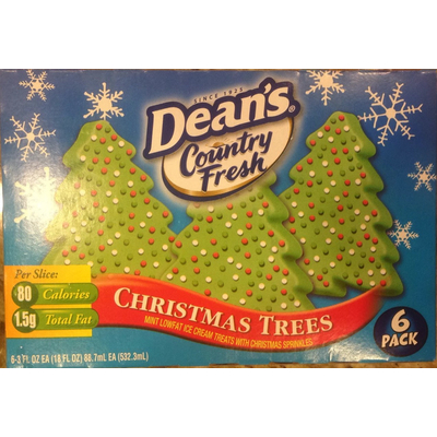 Christmas Trees Ice Cream Treats