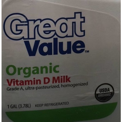 Organic Vitamin D Milk