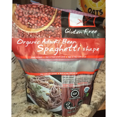 Organic Adzuki Bean, Spaghetti Shape