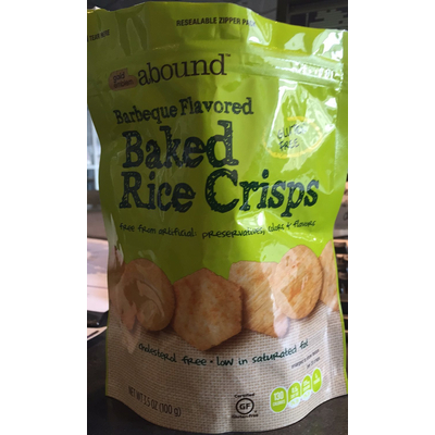 Barbeque Flavored Baked Rice Crisps