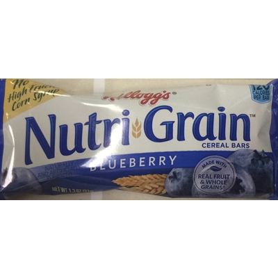 Blueberry Cereal Bars
