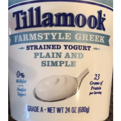 Farmstyle Greek Strained Yogurt, Plain and Simple