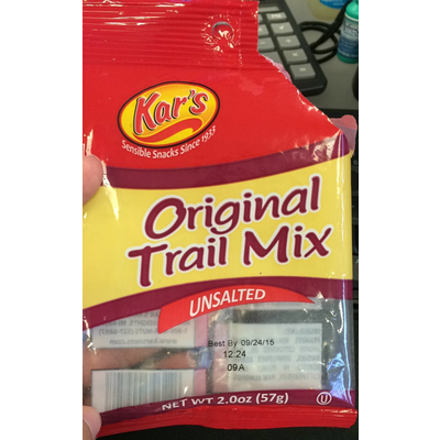 Unsalted Original Trail Mix