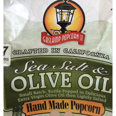 Sea Salt & Olive Oil Popcorn