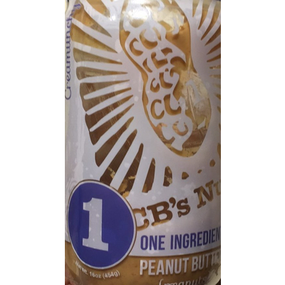 One Ingredeitn Peanut Butter, Creamunchy