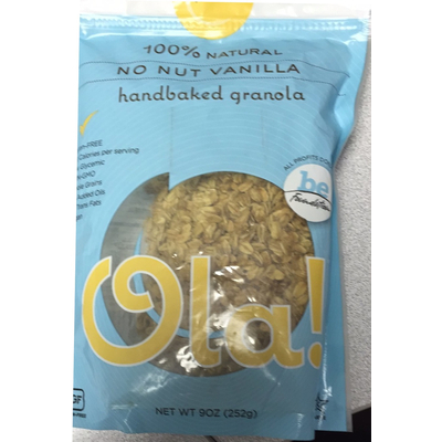 No Nut Vanilla Handbaked Granola