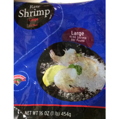 Raw Shrimp, Large