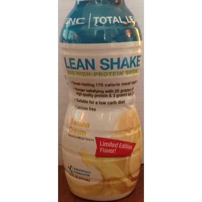 Lean Protein Shake, Banana Cream