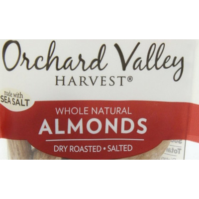 Dry Roasted, Salted Almonds