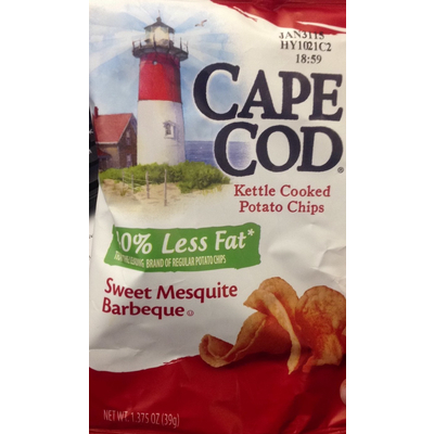 Kettle Cooked Potato Chips, Sweet Mesquite Barbeque Reduced Fat