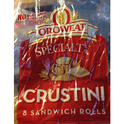 Specialty Crustini Sandwich Rolls
