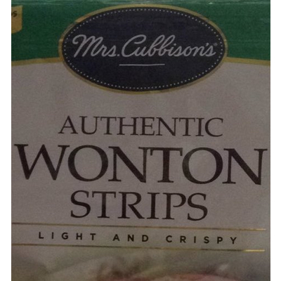 Light and Crispy Wonton Strips