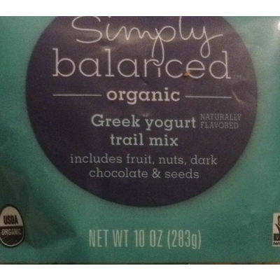 Organic, Greek Yogurt Trail Mix