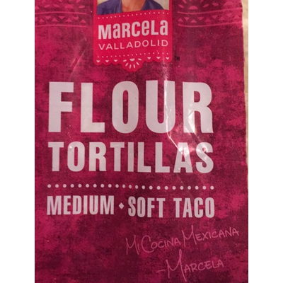 Medium Soft Taco, Flour Tortillas