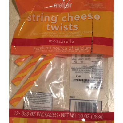 String Cheese Twists, Mozzarella