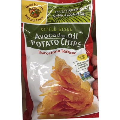 Kettle Style Avocado Oil Potato Chips, Barcelona Barbecue