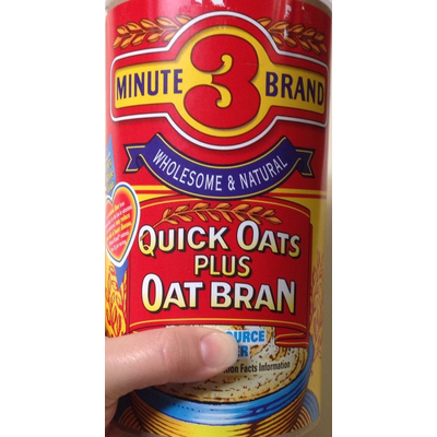 Quick Oats Plus Oat Bran