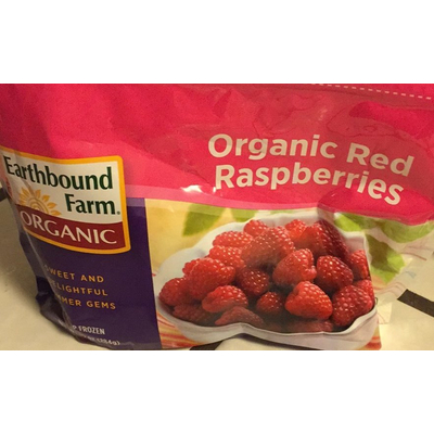 Organic Red Raspberries