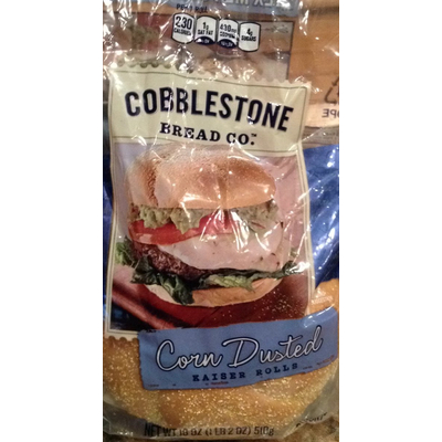 Corn Dusted Kaiser Rolls