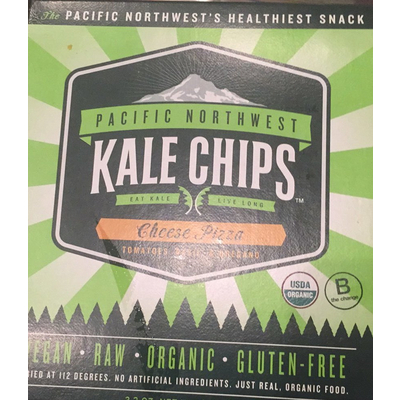 Kale Chips, Cheese Pizza