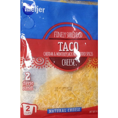 Finely Shredded Taco Cheese