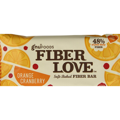 Orange Cranberry, Fiber Bar