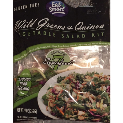 Wild Greens & Quinoa, Vegetable Salad Kit