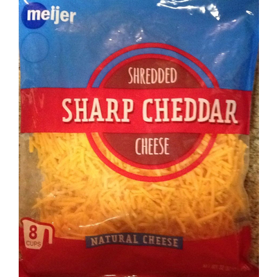 Shredded Sharp Cheddar Cheese