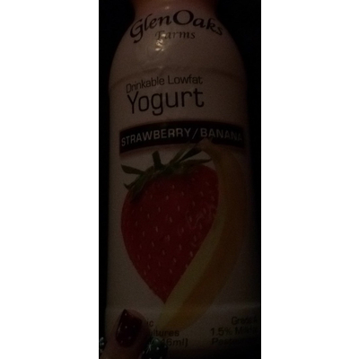 Strawberry/ Banana Drinkable Yogurt