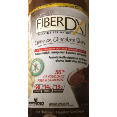 Fiber DX, German Chocolate Shake