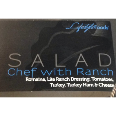 Chef with Ranch, Salad